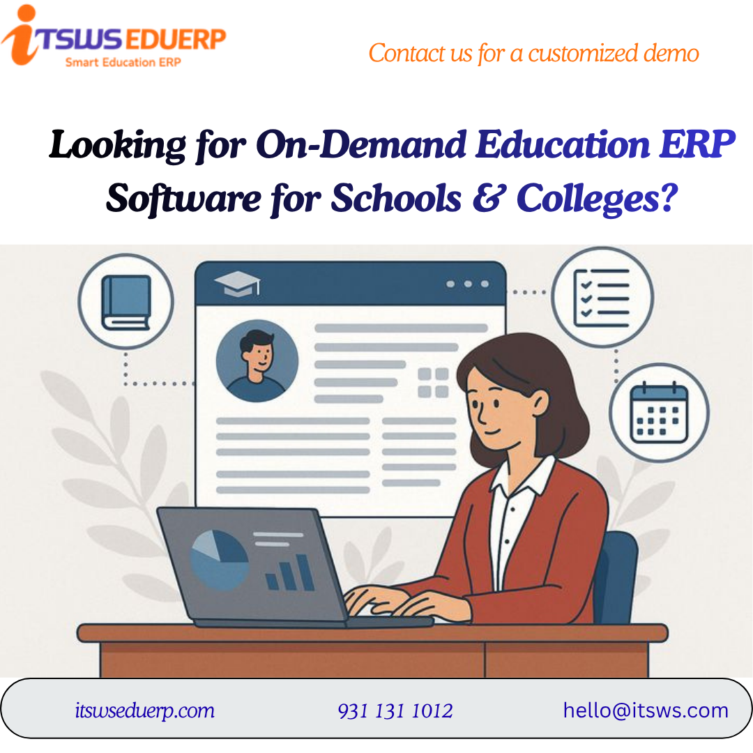 Looking for On-Demand Education ERP Software for Schools & Colleges?