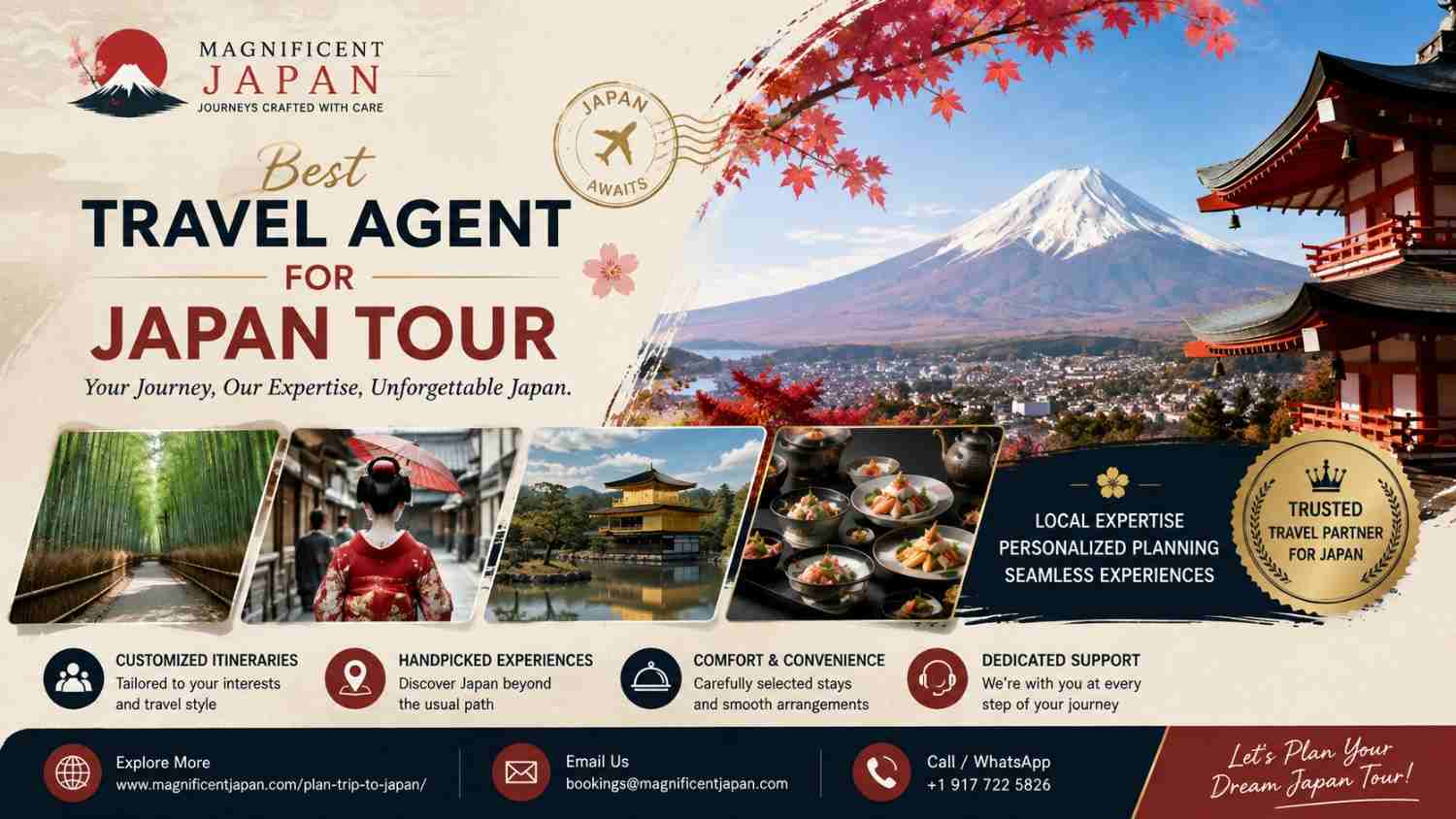best travel agent for japan tour