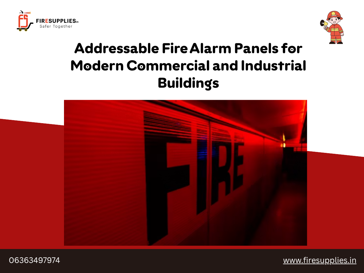 Addressable Fire Alarm Panels for Modern Commercial and Industrial Buildings