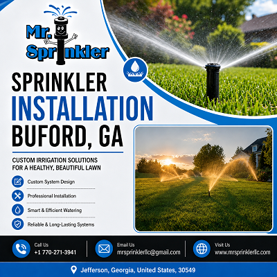 Sprinkler Installation Buford, GA