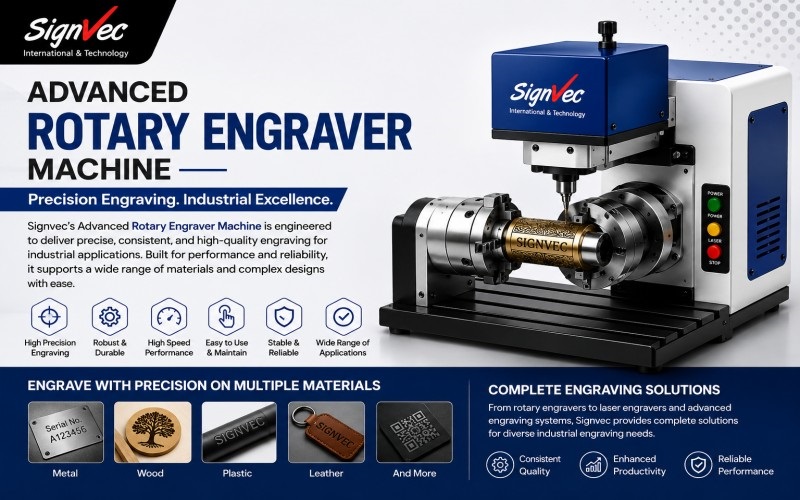 Rotary Engraver Machine
