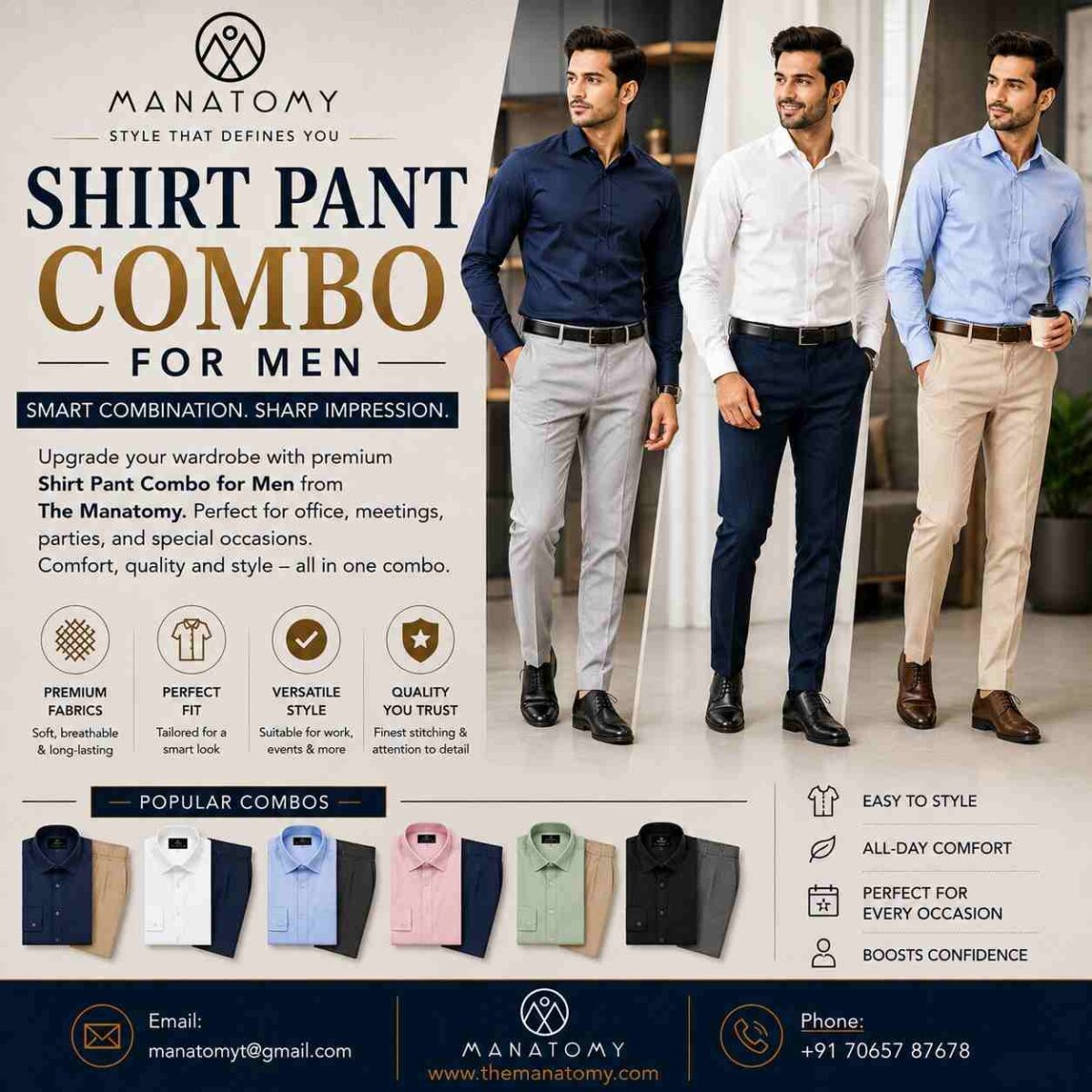 Shirt Pant Combo for Men (1)