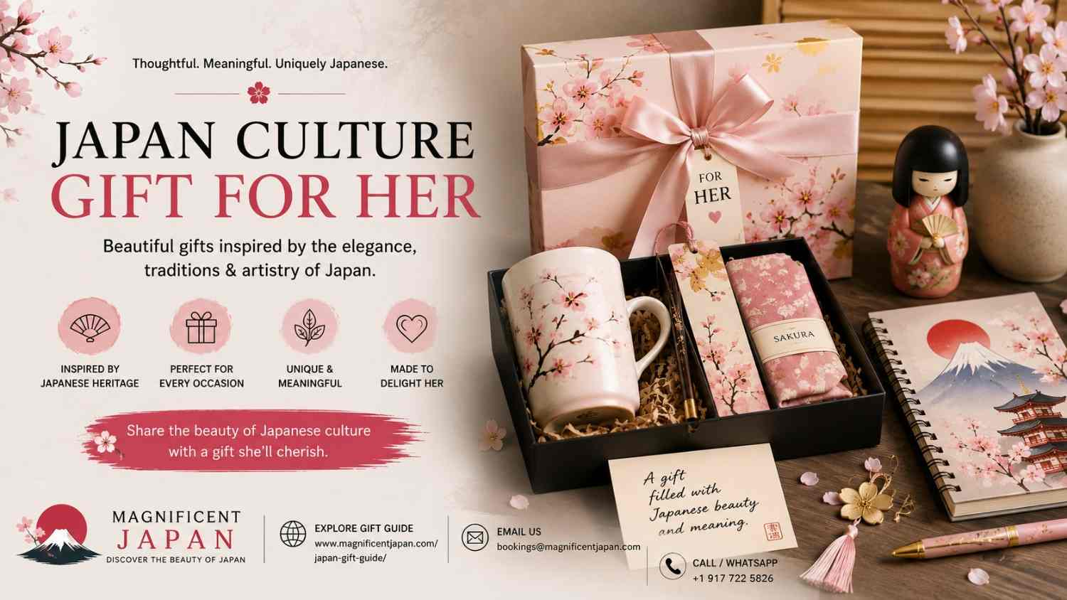 Japan culture gift for her