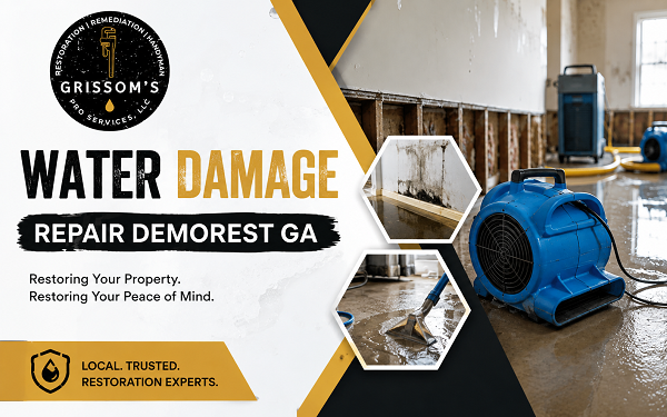 water damage repair Demorest GA
