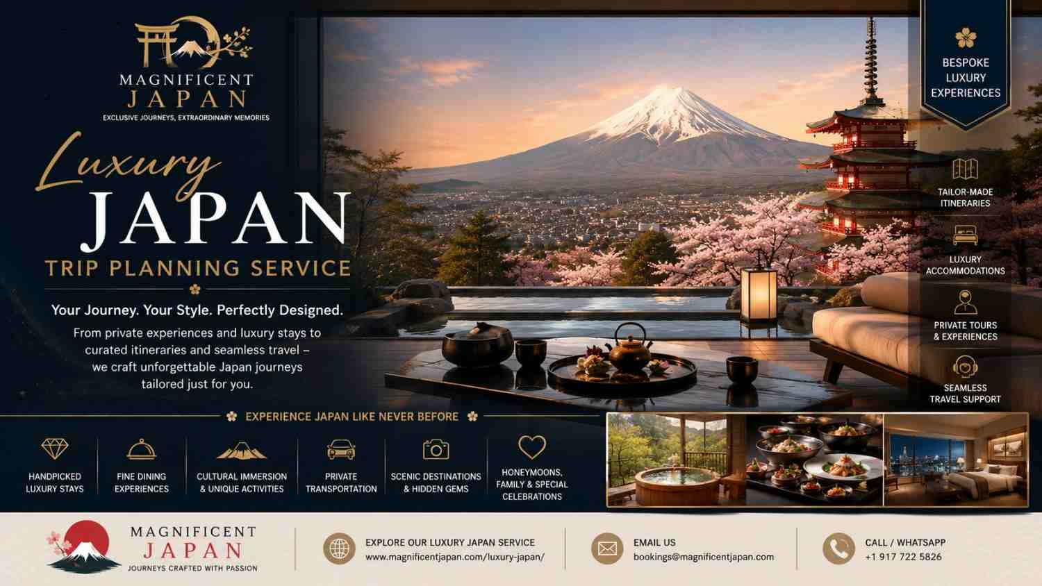 luxury Japan trip planning service