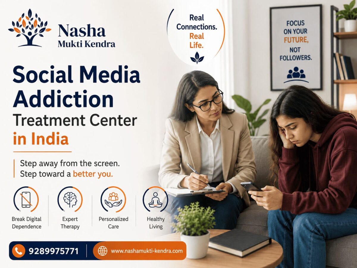 Social Media Addiction Treatment Center in India