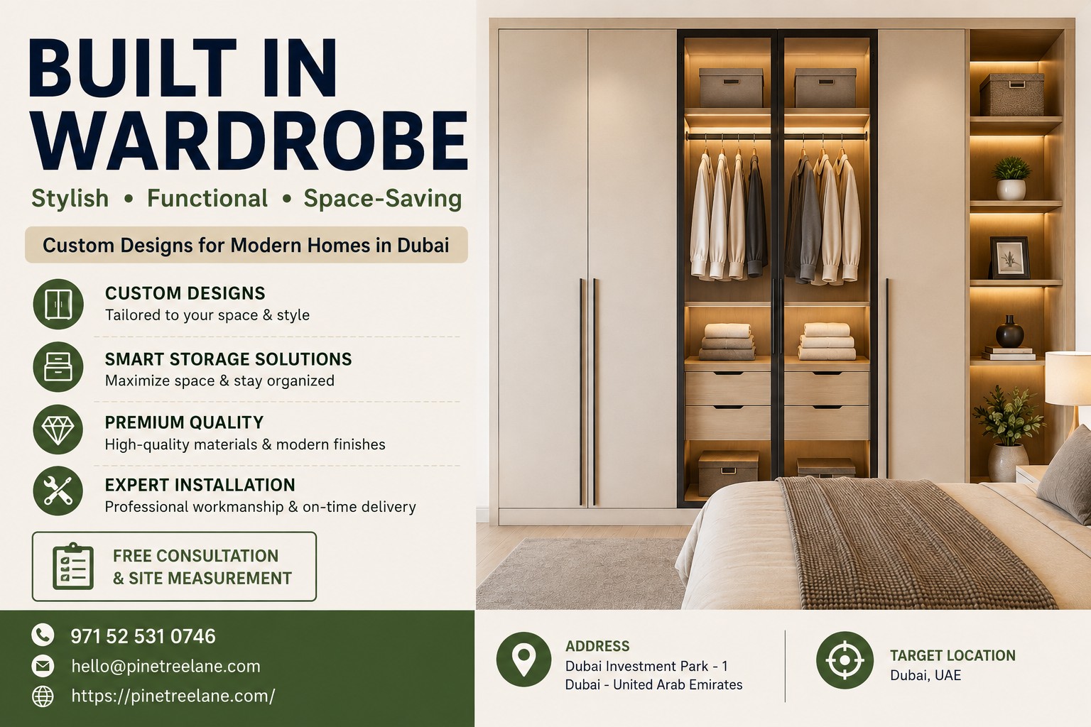 Modern Built-In Wardrobe