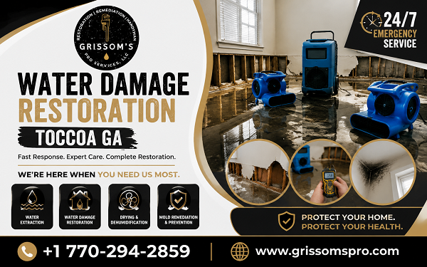 Water Damage Restoration Toccoa GA