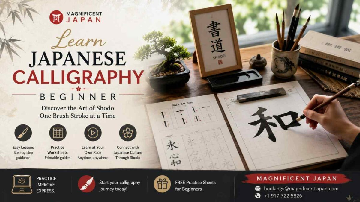 Learn Japanese Calligraphy Beginner