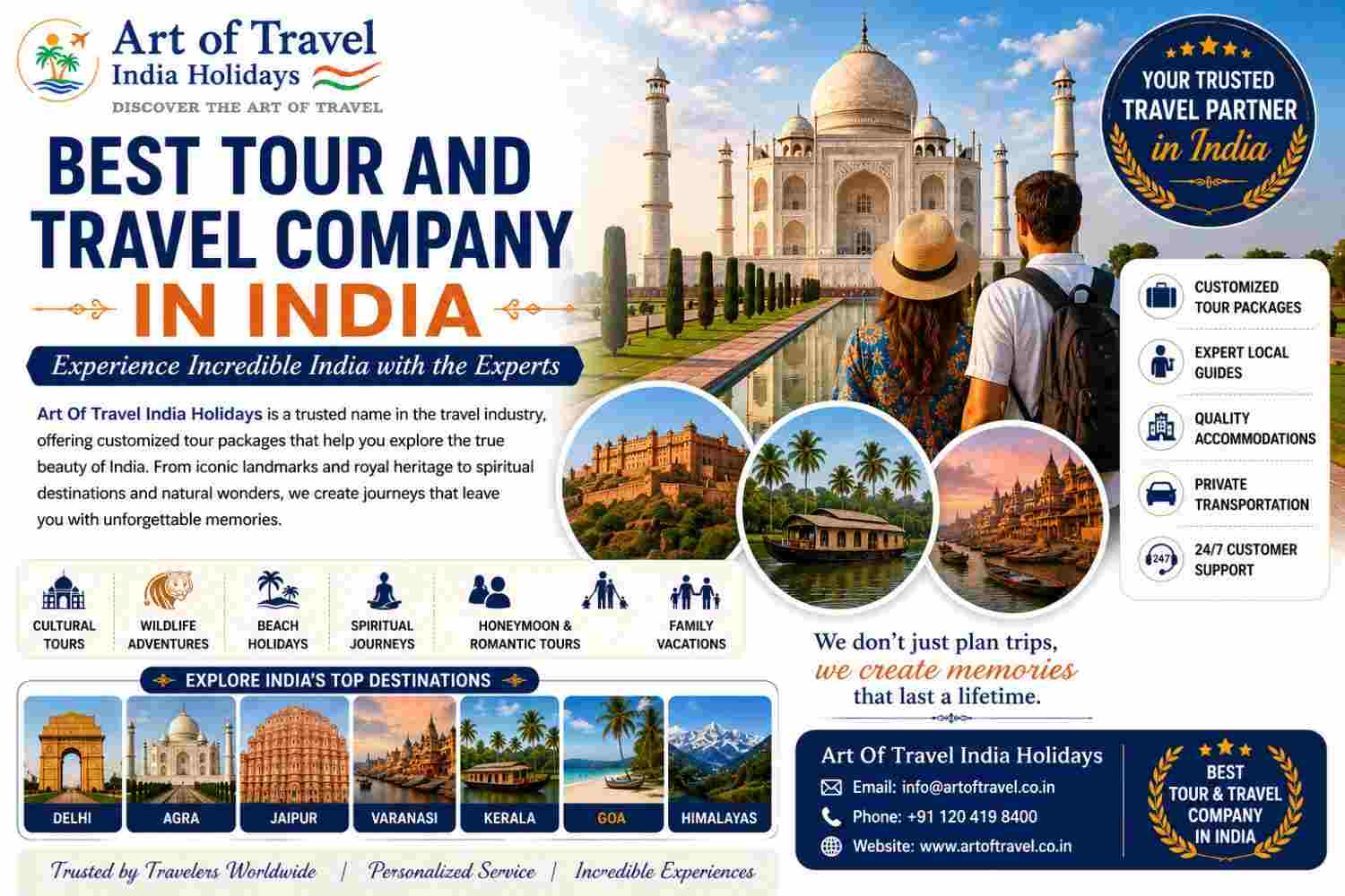 Best Tour and Travel Company in India
