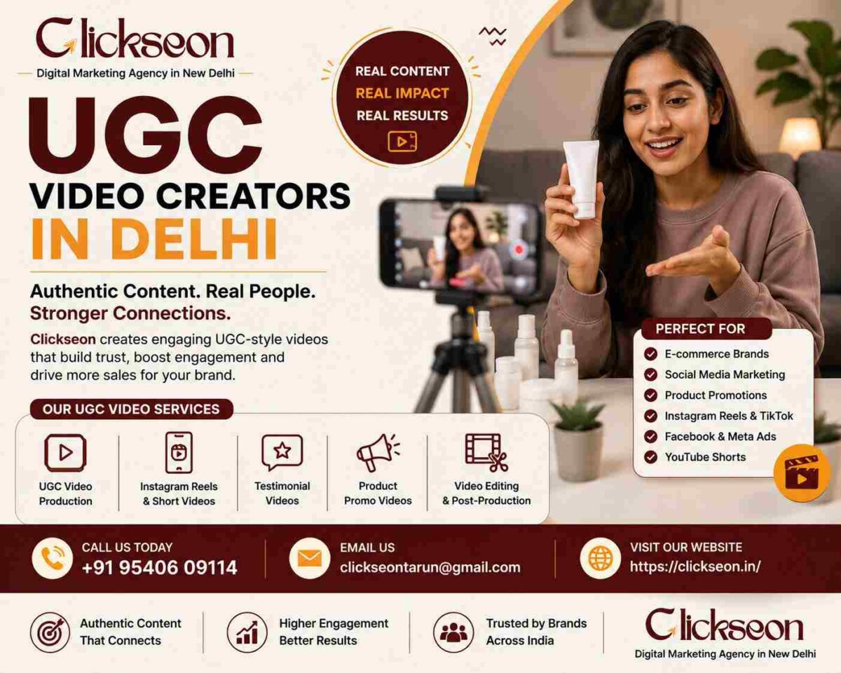 UGC Video Creators in Delhi