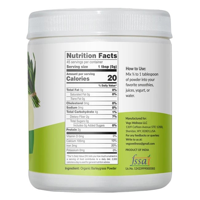 Barleygrass_Powder_8_oz_Back