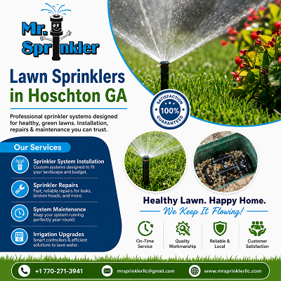 Lawn Sprinklers in Hoschton GA