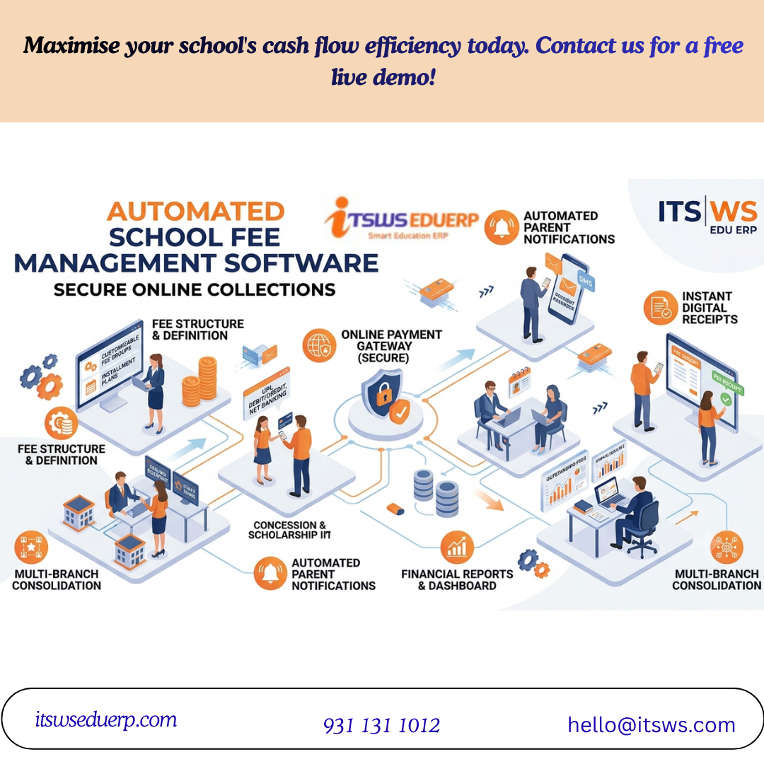 Automated School Fee Management Software - Secure Online Collections