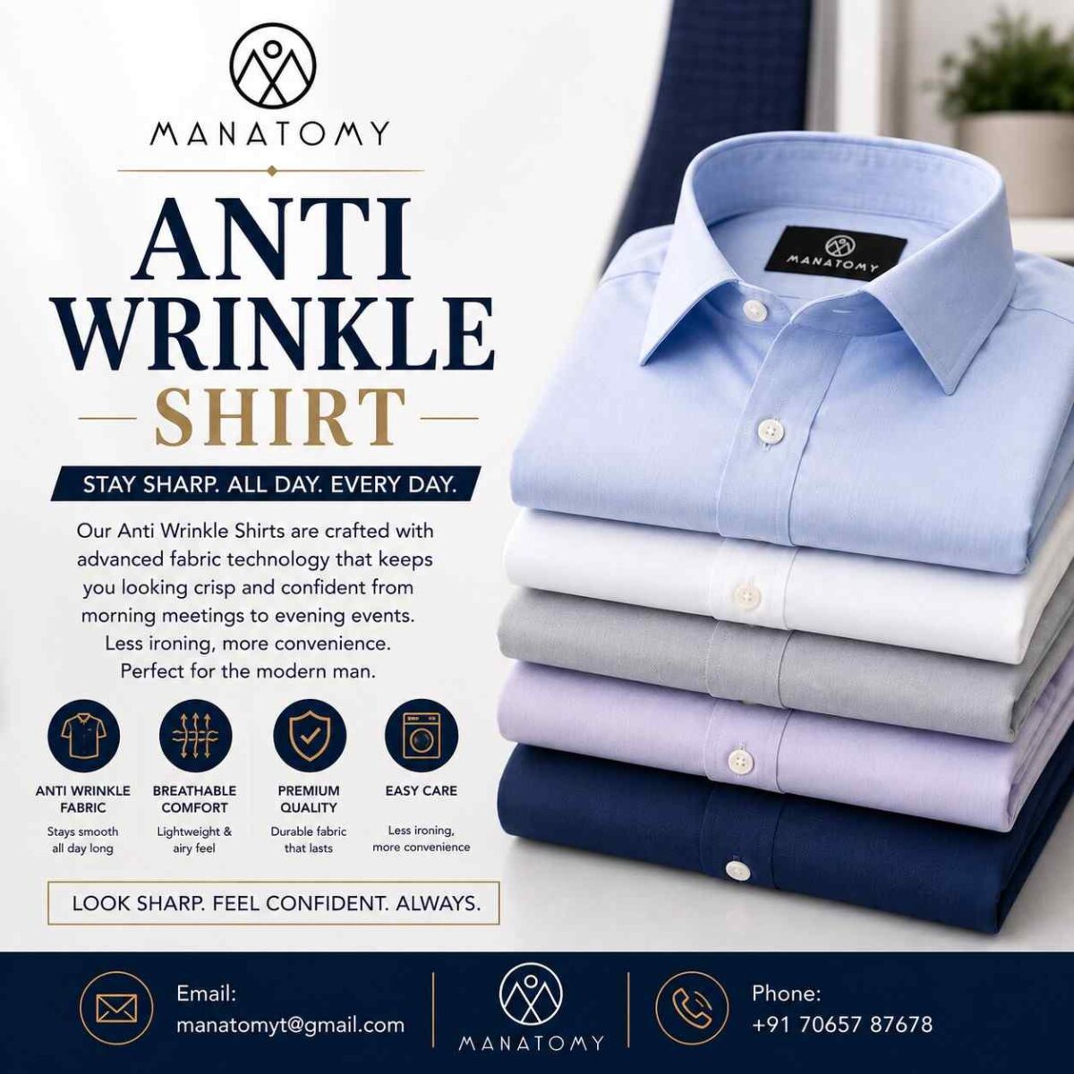 Anti-Wrinkle-Shirts