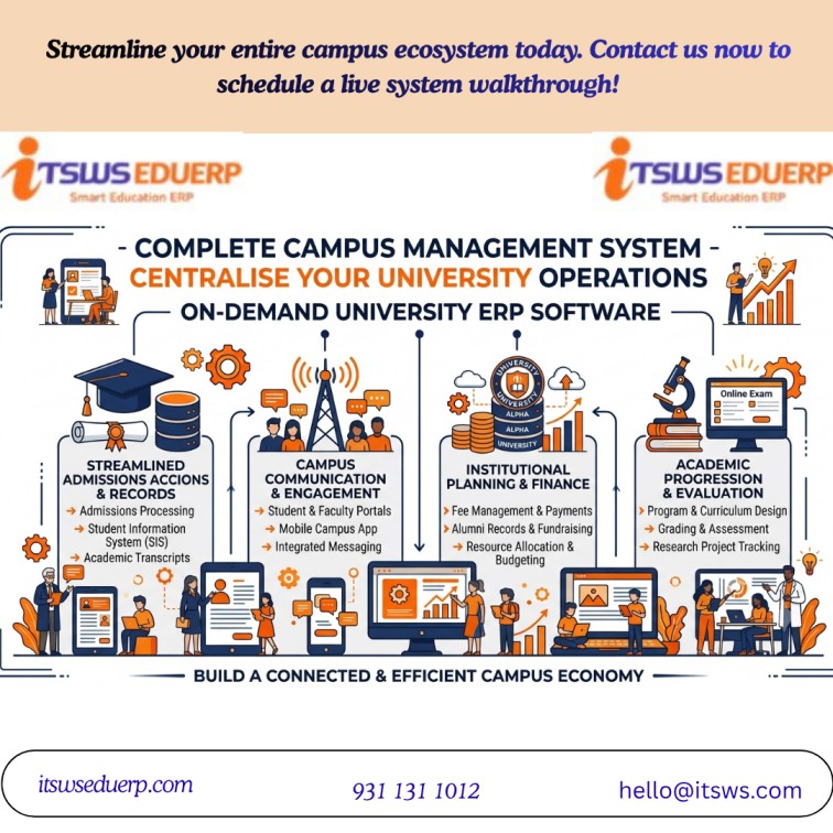 Complete Campus Management System - Centralise Your University Operations