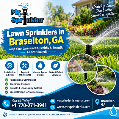 Lawn Sprinklers in Braselton, GA