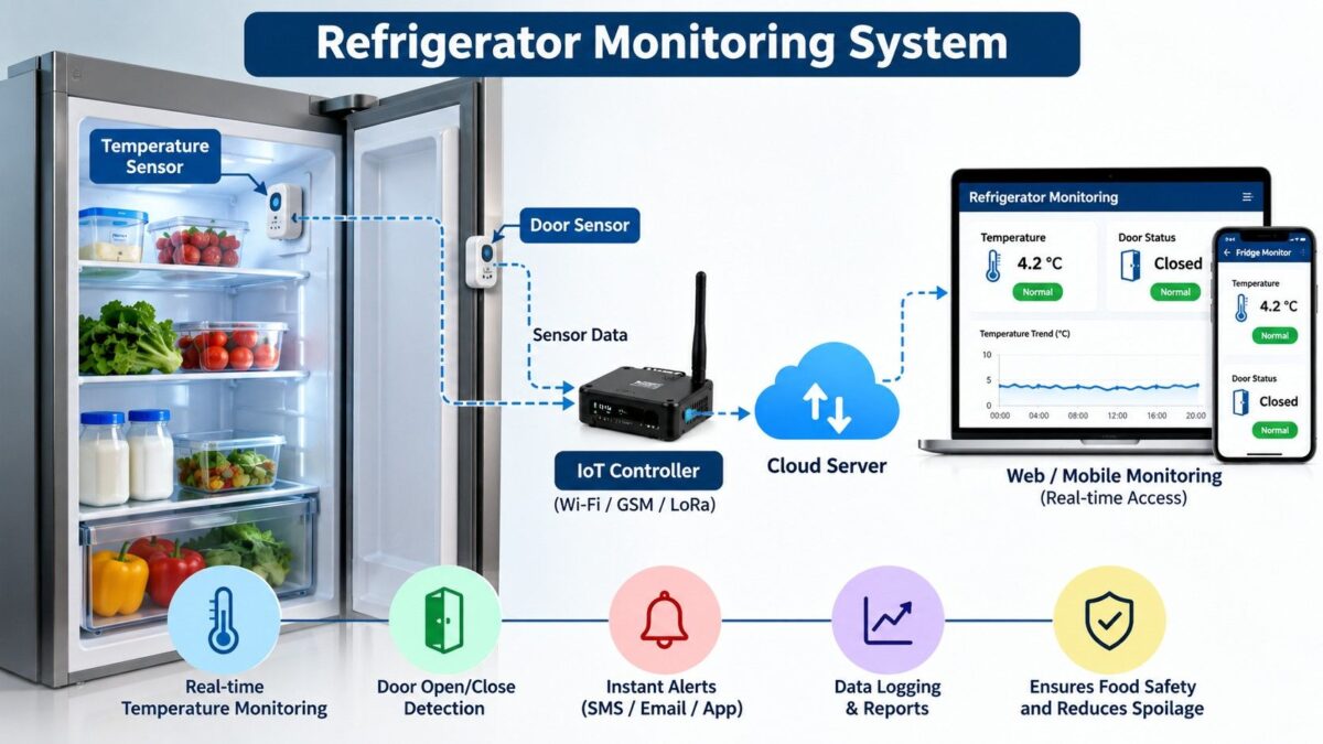 Refrigerator Monitoring System Oman