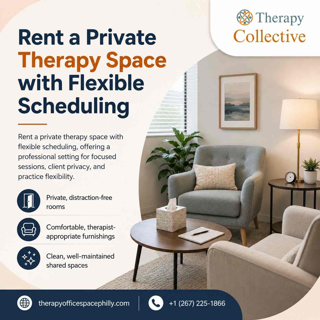 Rent a Private Therapy Space with Flexible Scheduling-100kb