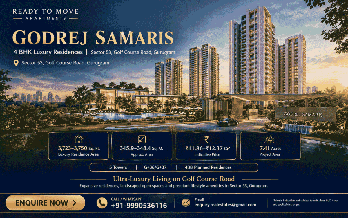 Godrej Samaris 4 BHK C4