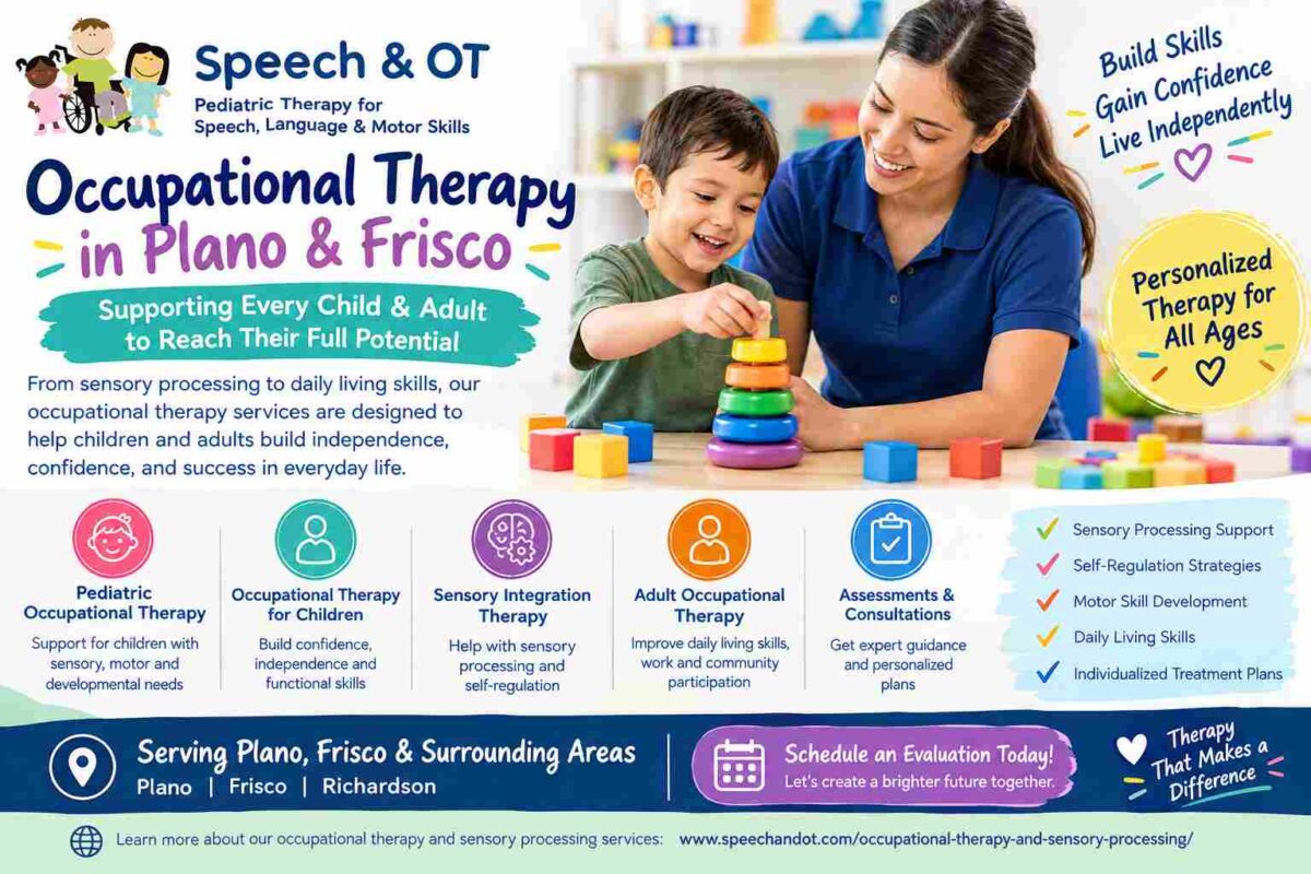 Occupational Therapy in Plano & Frisco