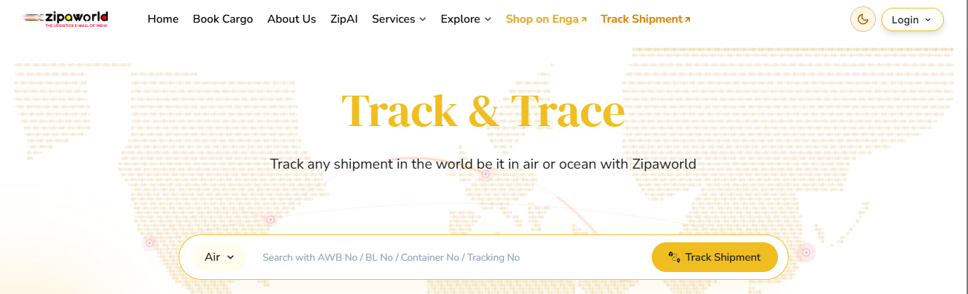 AWB TRACKING ZIPAWORLD