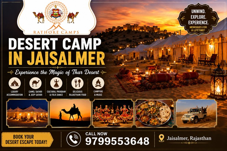 Desert camp in jaislmer
