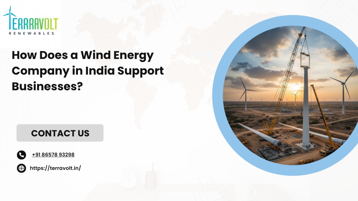 How Does a Wind Energy Company in India Support Businesses
