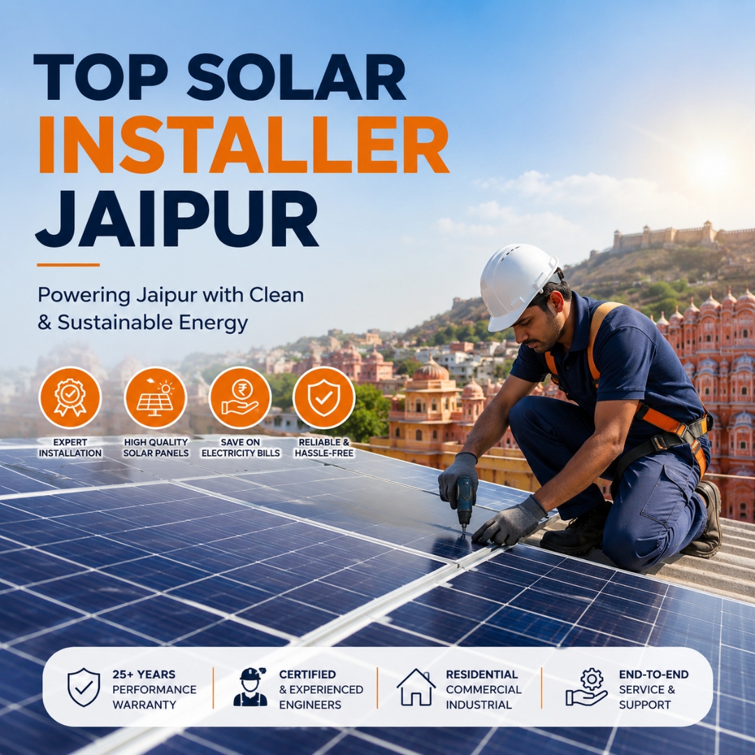 solar panel installation Jaipur