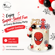 Superhero Birthday Cake