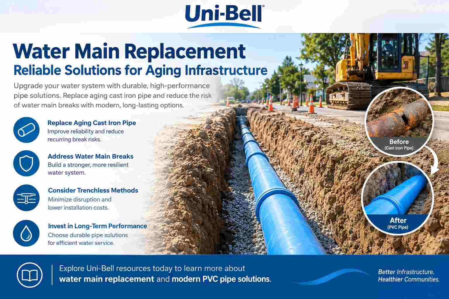 Water Main Replacement Solutions