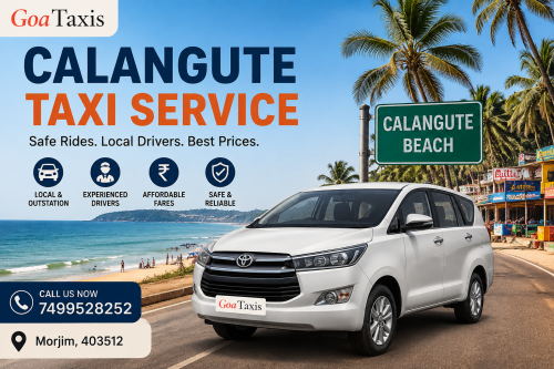 Calangute Taxi Service for Comfortable Goa Travel