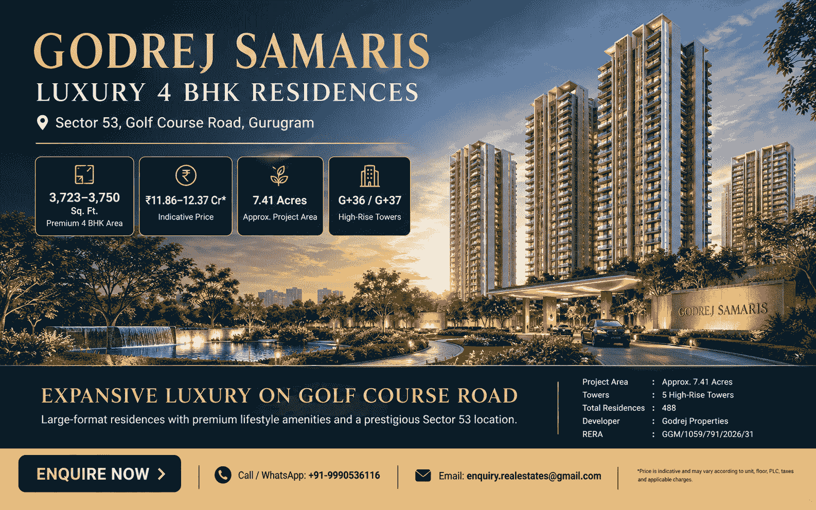 Godrej Samaris 4 BHK C6 (2)