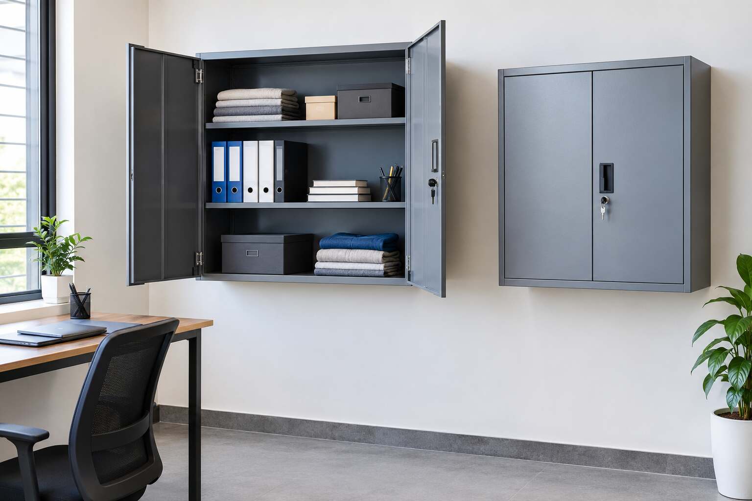 Make Better Use of Your Space with Wall-Mounted Steel Storage