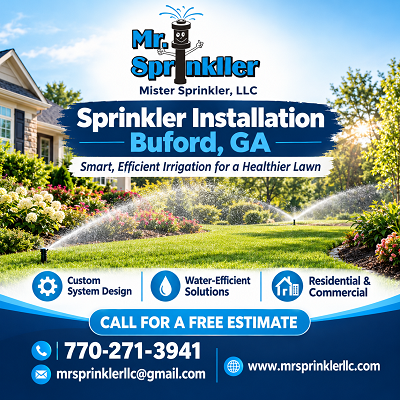 Sprinkler Installation Buford, GA