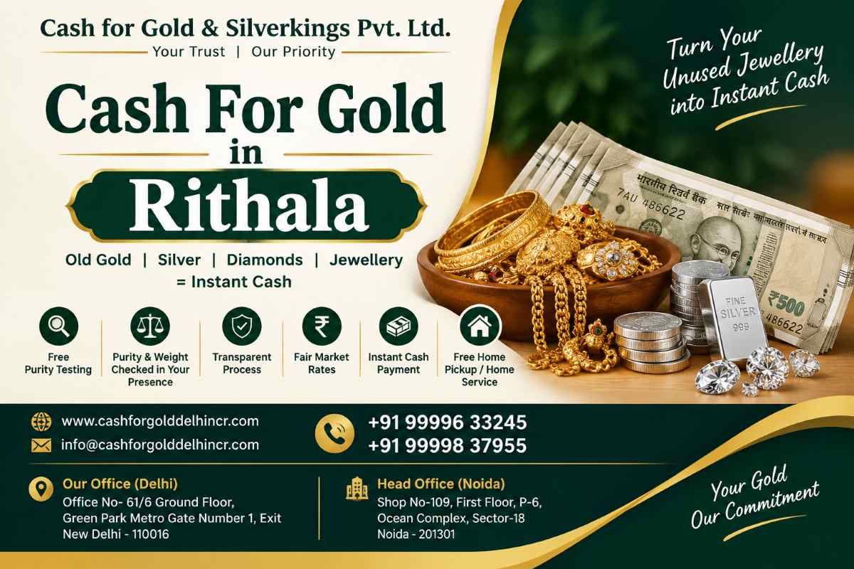 Cash For Gold in Rithala