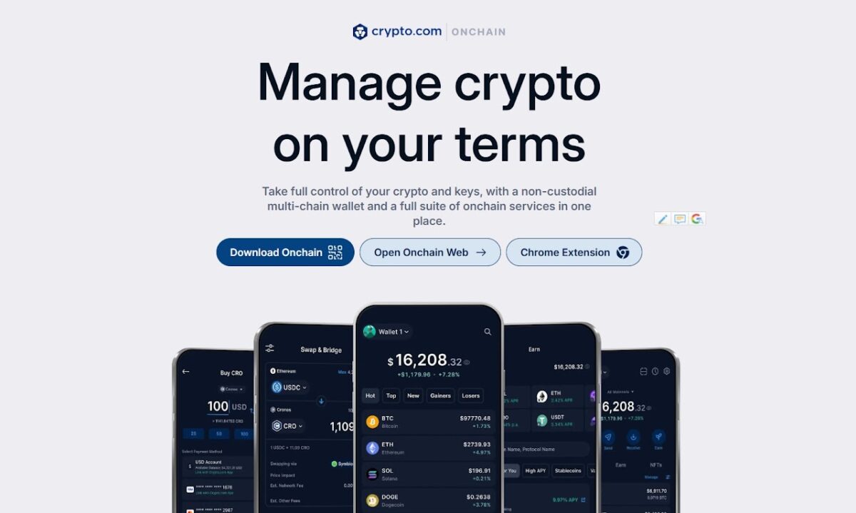 Crypto banner
