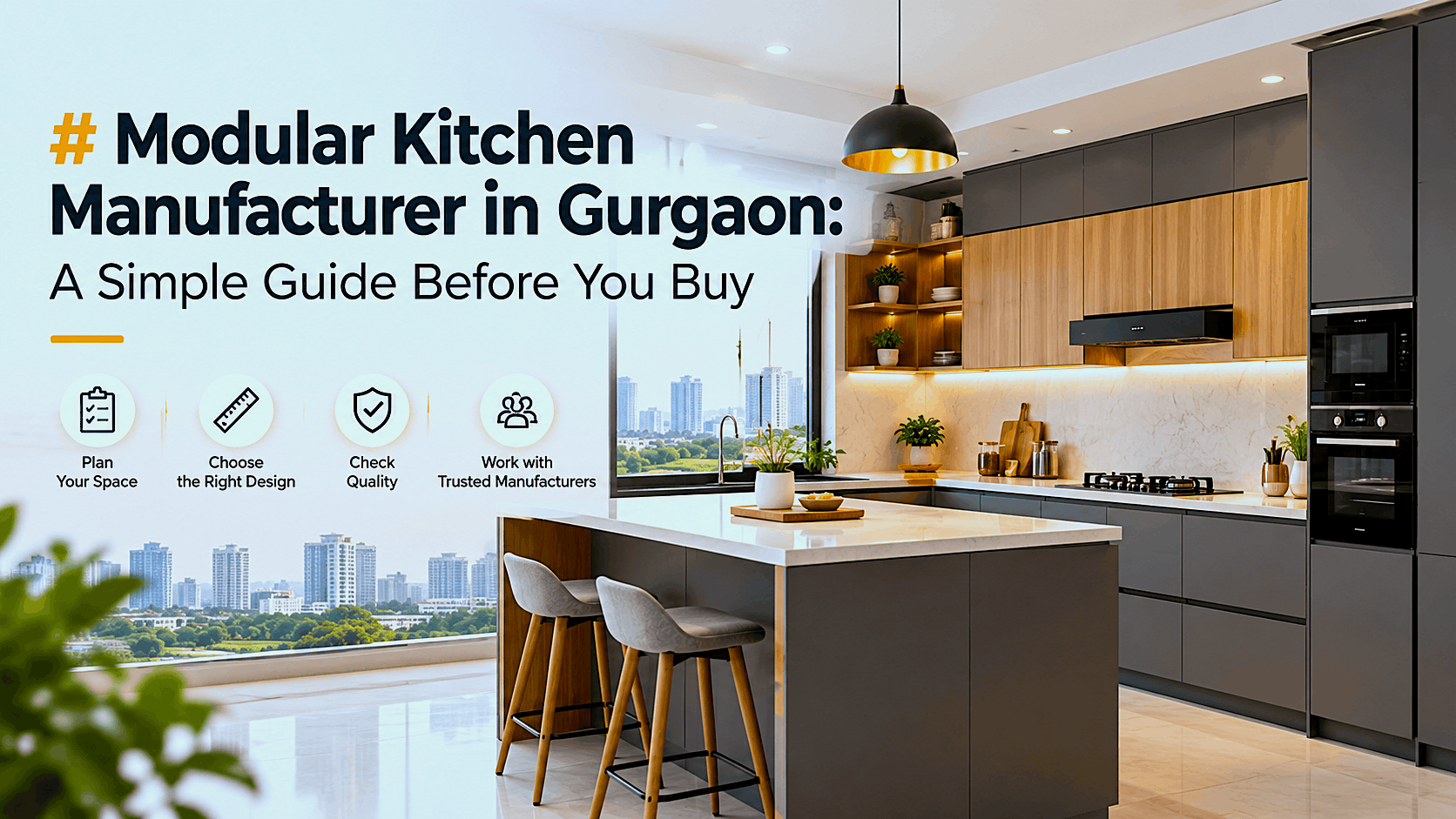 Modular Kitchen Manufacturer in Gurgaon