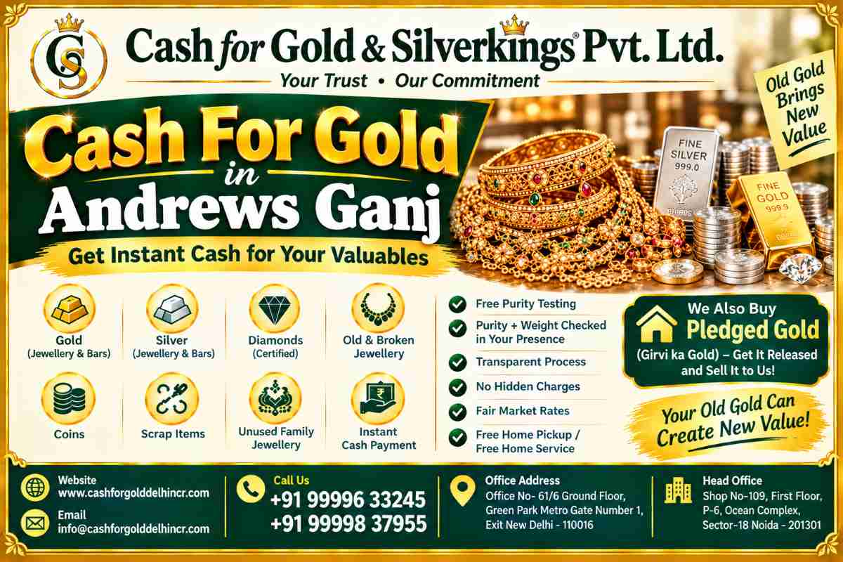 Cash for Gold Andrews Ganj