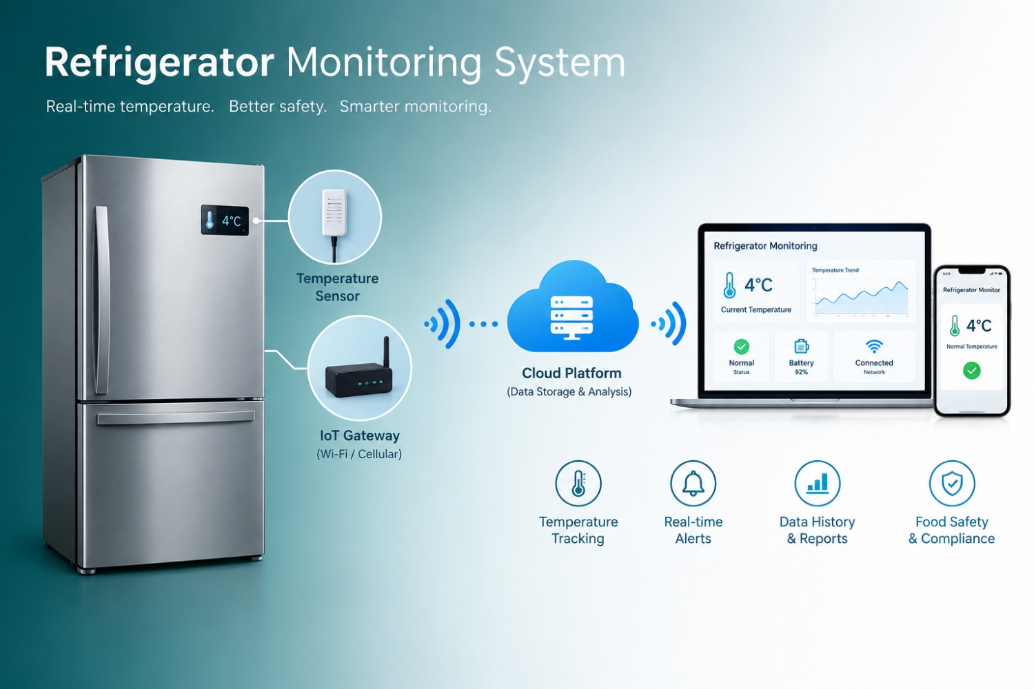 Refrigerator Monitoring System in UAE
