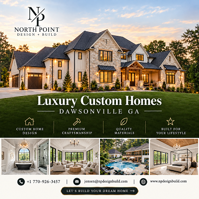 Luxury Custom Homes Dawsonville GA