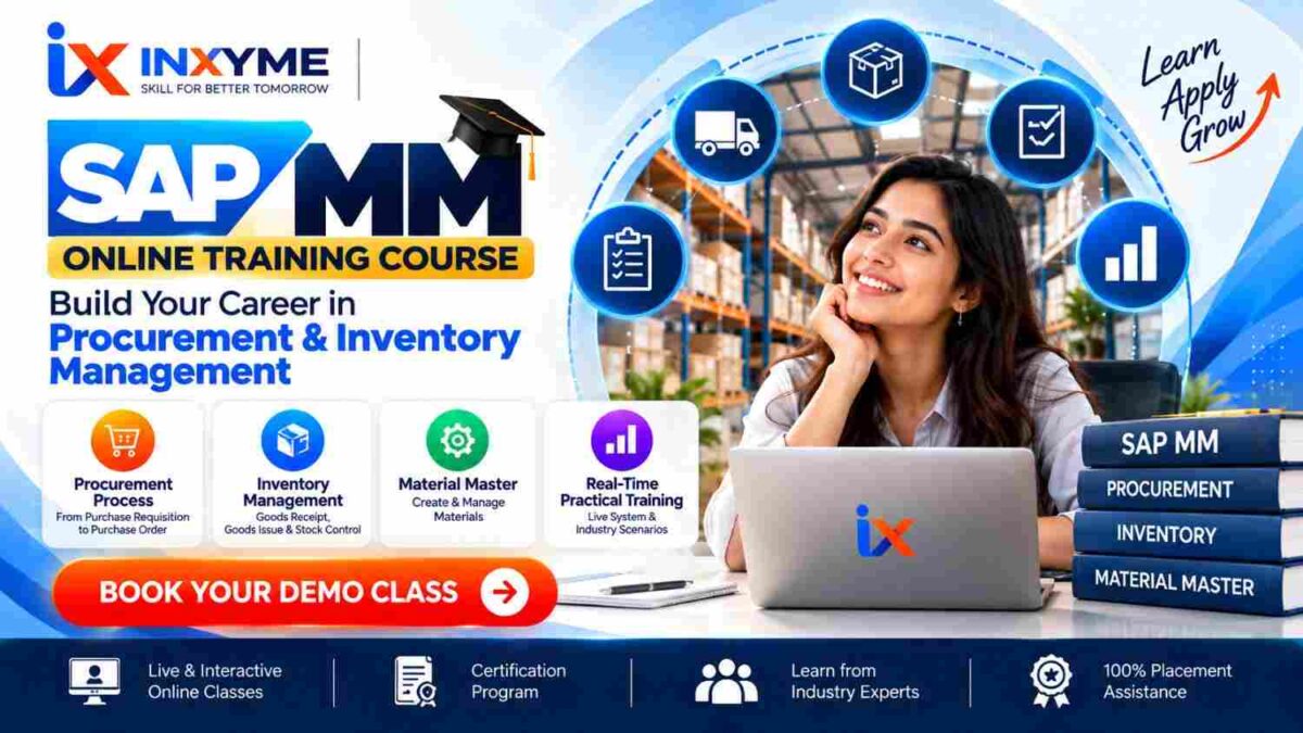 SAP MM Online Training Course for Procurement & Inventory Skills Inxyme