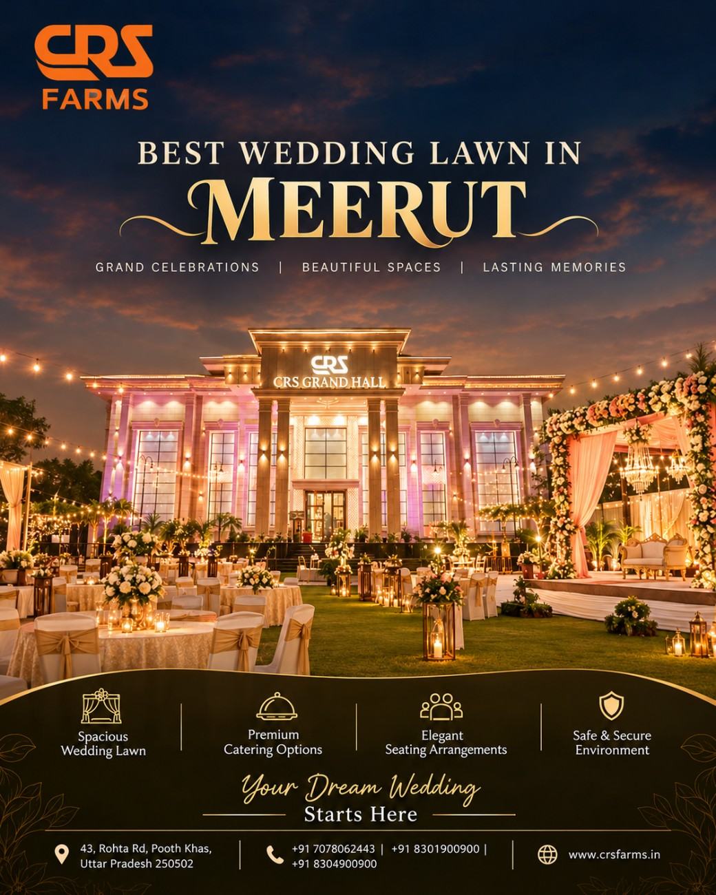 best wedding lawn in Meerut-200kb