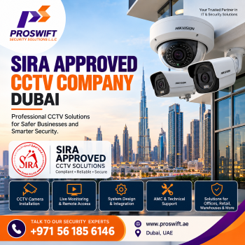 Sira Approved CCTV Company Dubai 1