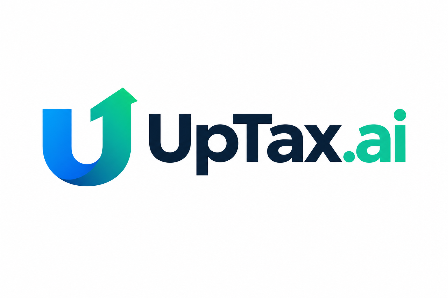 UpTax.ai Gradient Arrow Logo