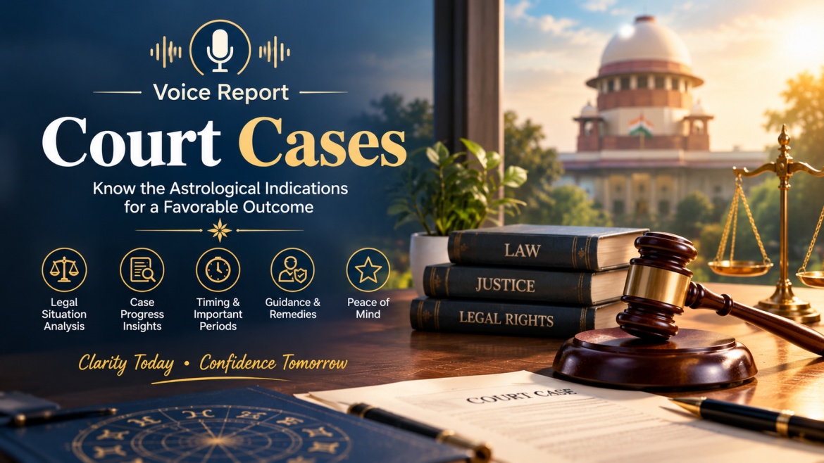 detailed court case voice prediction report