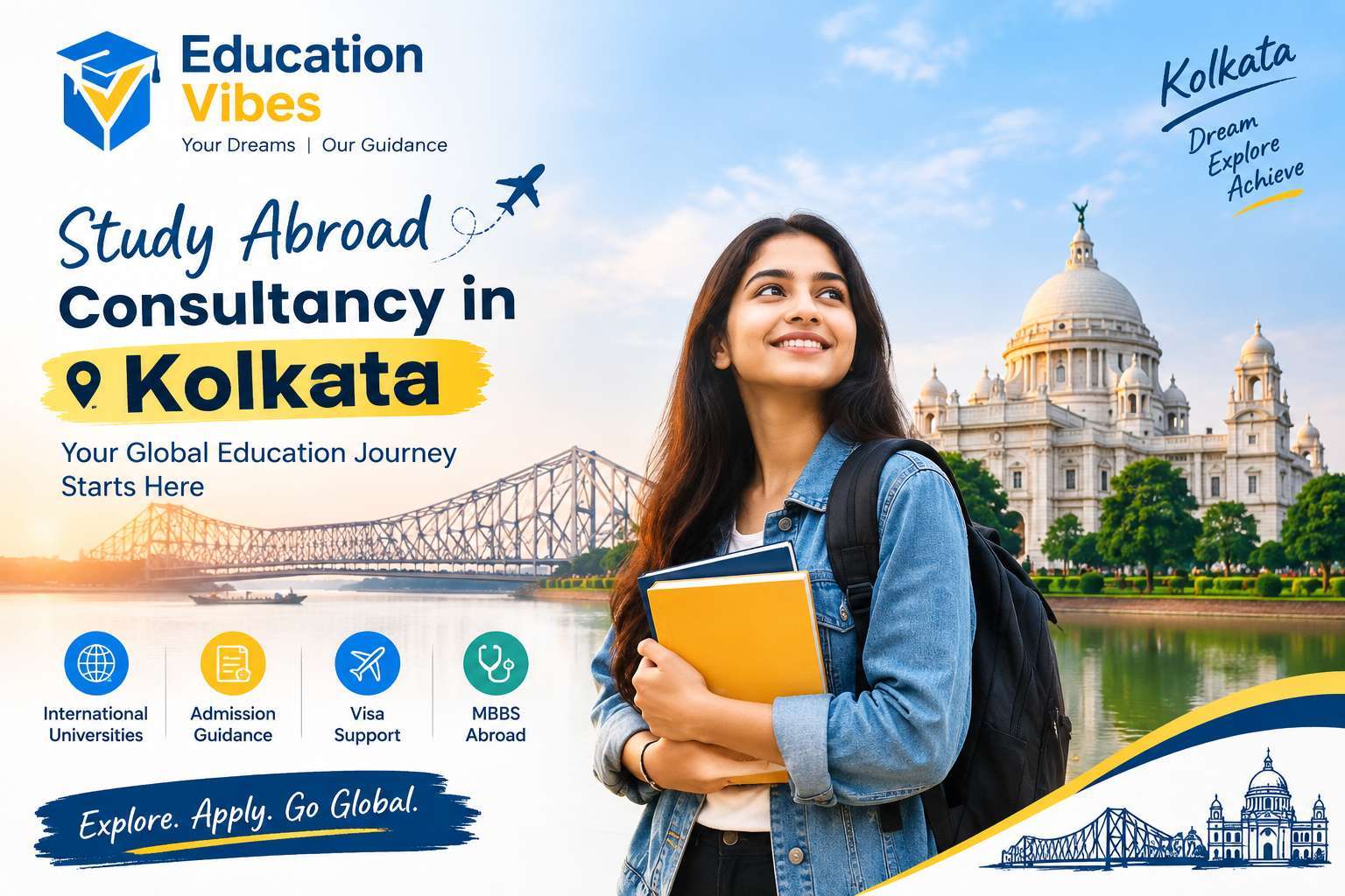 Study Abroad Dreams in Kolkata