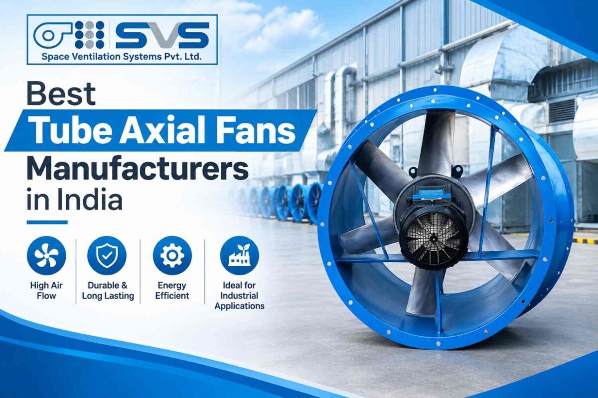 best tube axial fans manufacturers in India