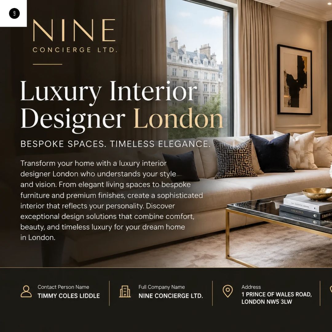 Luxury Interior Designer London _ Elegant Bespoke Interiors