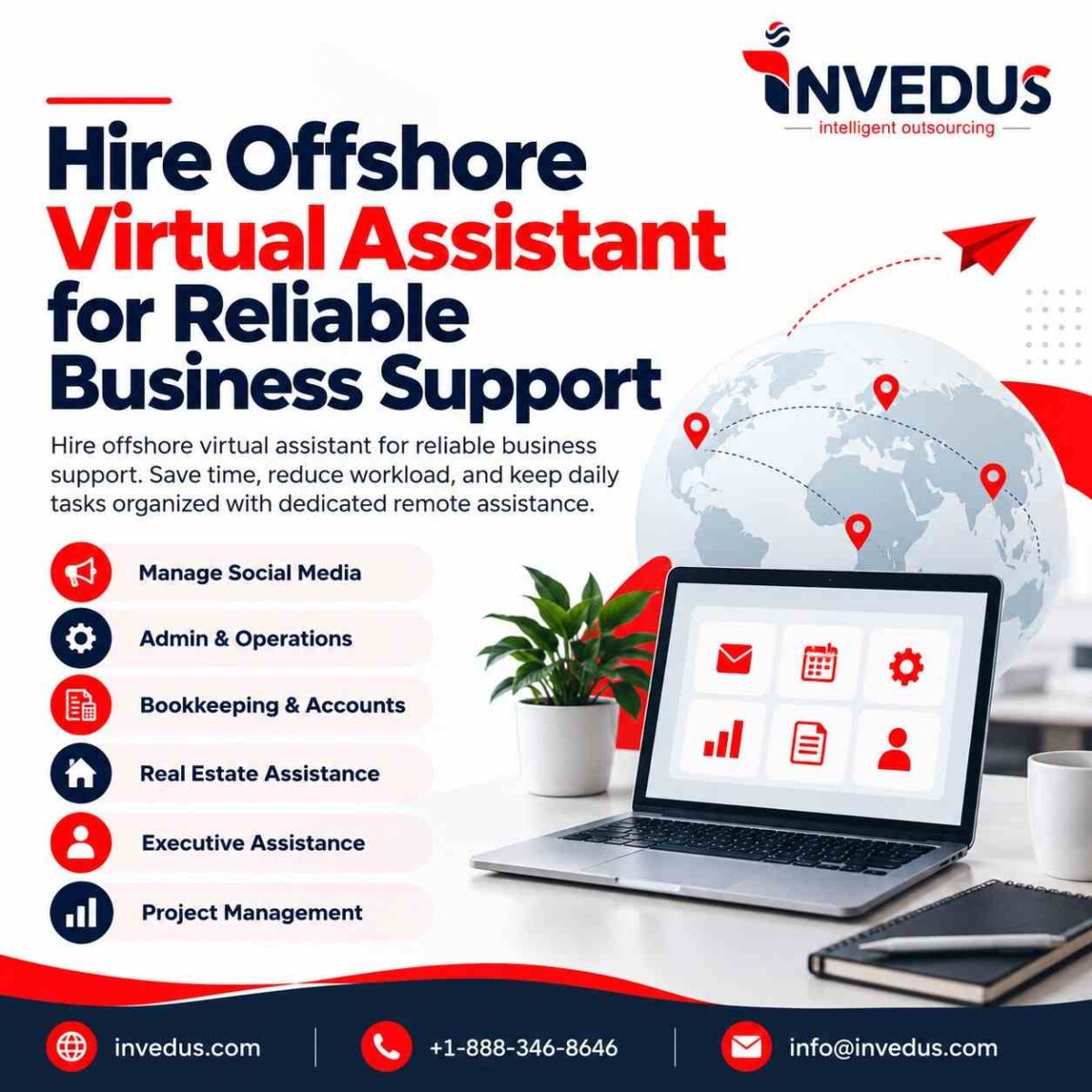 Hire Offshore Virtual Assistant for Reliable Business Support-100kb